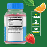 Sugar Free Prebiotic Fiber - 60 Gummies (30 Servings)